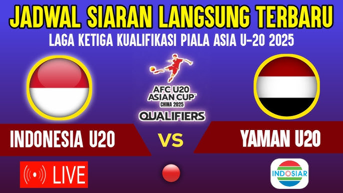 Timnas Indonesia VS Yaman U-20