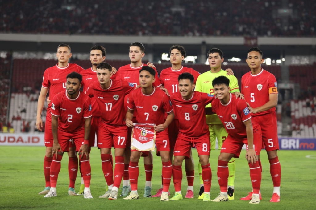 Prediksi Line Up Timnas Indonesia Jelang Laga Lawan Arab Saudi