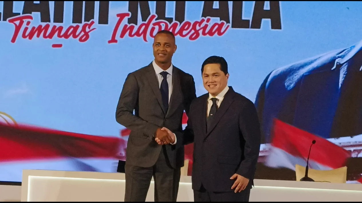 Erick Thohir dan Patrick Kluivert Sedang Memantau Pemain Liga 1