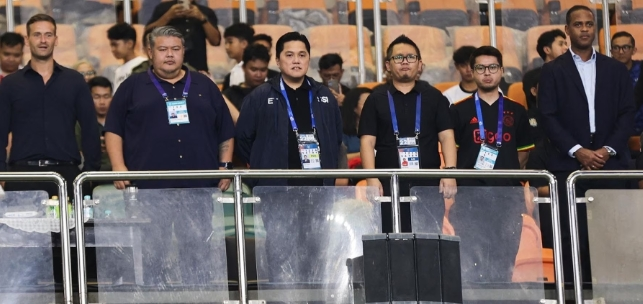 Erick Thohir dan Patrick Kluivert Sedang Memantau Pemain Liga 1