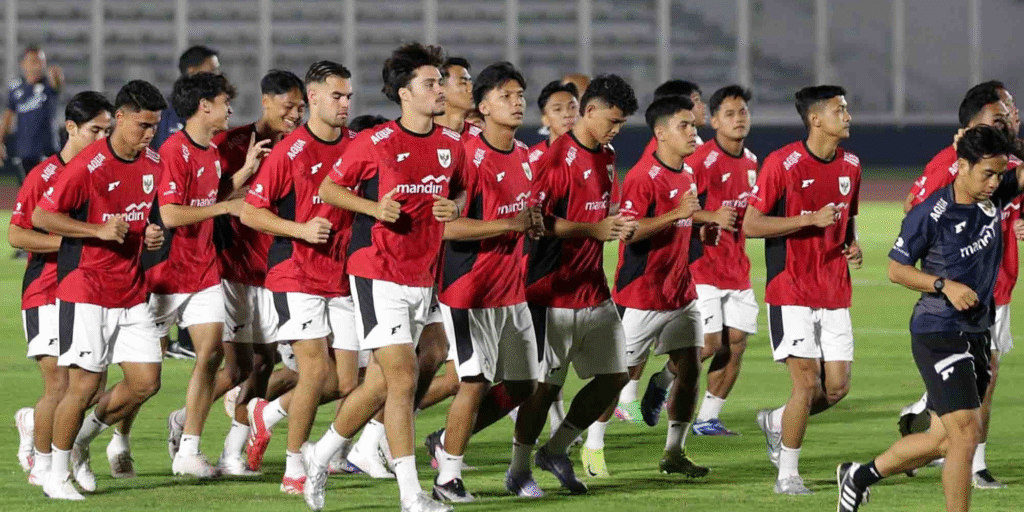 Pertandingan Timnas Indonesia U-23 vs Brunei U-23 di Piala AFF