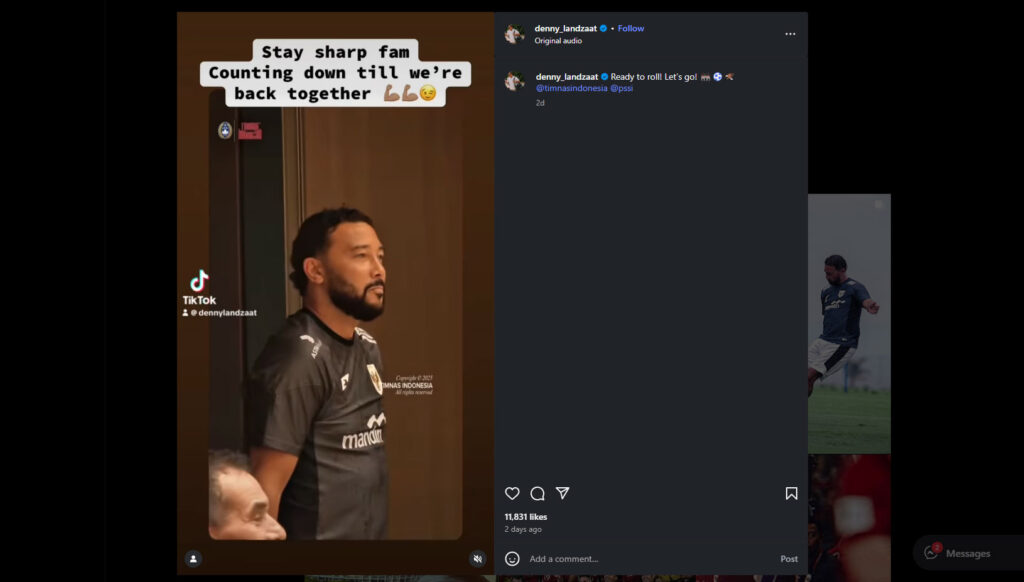Antusiasme Tinggi Landzaat Jelang Kumpul dengan Skuad Garuda